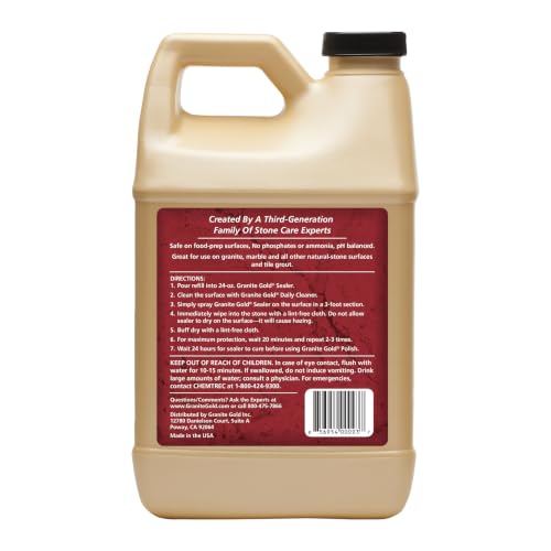 Image of Granite Gold Granite Sealer for Natural Stone, 64 oz Refill