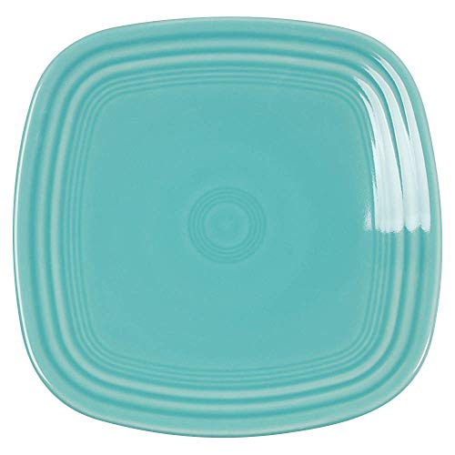 Fiesta Square Salad Plate, 7-1/2-Inch, Turquoise