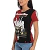 Ladies' Quo Rock Band Status Sleek-fit T-Shirt High-end Timeless Top Elegant Versatile T-Shirt Multicolor XL #4