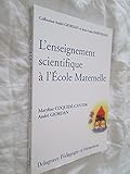  Enseignement scientifique à l\'école maternelle