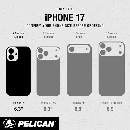 Image of Pelican Ranger iPhone 17 Case - Compatible with MagSafe - Clear