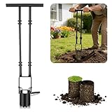 eupdd Plantoir à Bulbes Professionnel 1 Pièce, Outil de Plantation à Bulbes avec Manche Lo...