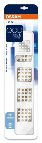 Preisvergleich Produktbild Osram 73261 QOD Domino Long 5 x 4 W LED-Unterbauleuchte, weiß