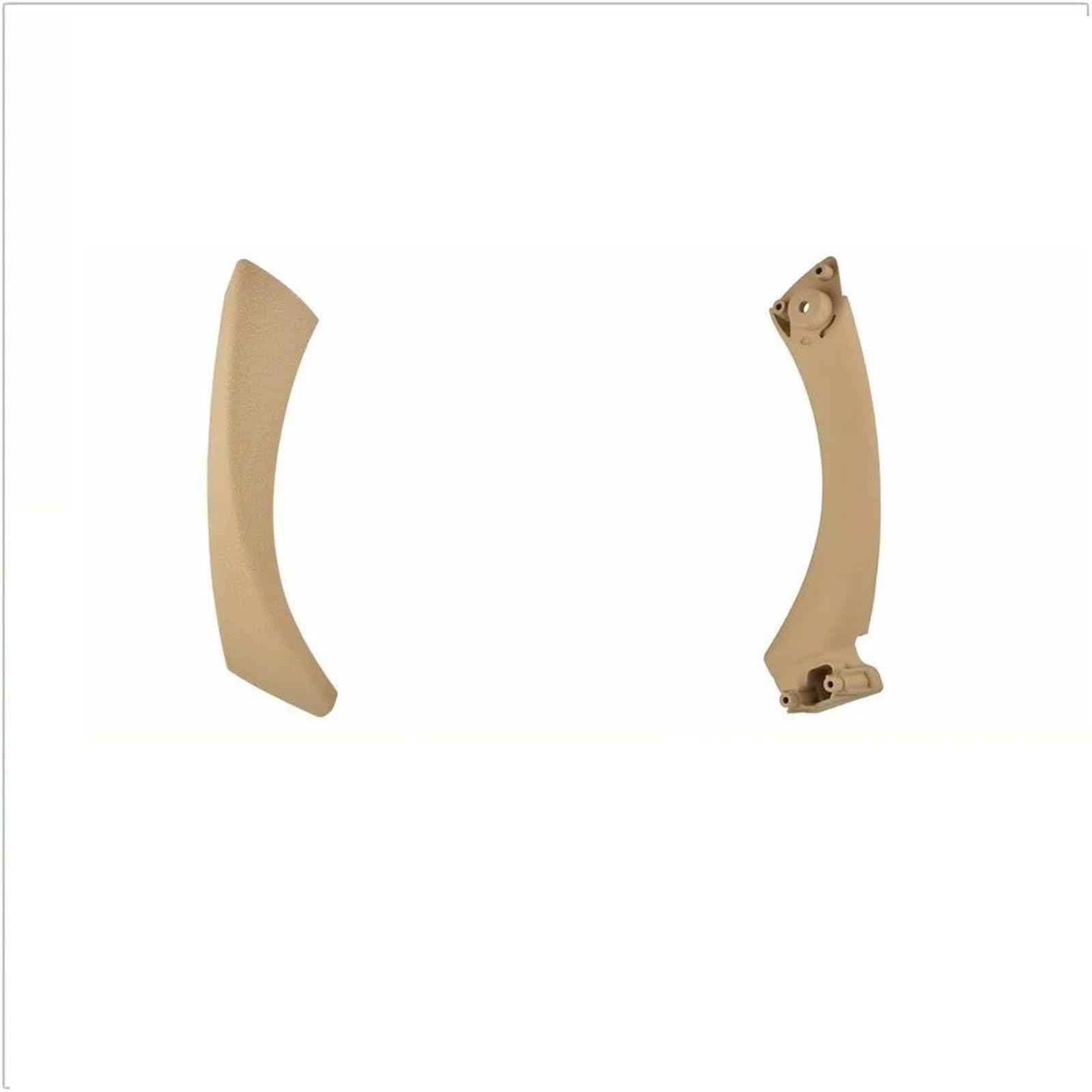 LVXVMOZEOK Interior Door Handle Armrest for 3 Series for E90 for E91 for 318 for 320 for 325 for 328 for 330 for 335 Full Set Interior Door Handles Inner Doors(Beige(on the Left))