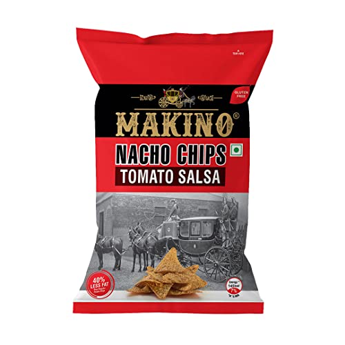 Image of Makino Nacho Chips (Multi Pack, Each 150 gm)(Pack of 3) (Tomato Salsa)