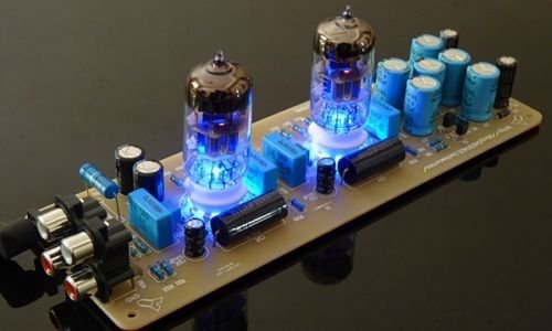 Q-BAIHE X-10D Musical Fidelity Preamplifier Board w/ 2 * 6N11 Tubes Buffer AC12V 500mA Amp