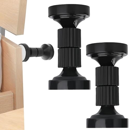Nebulixq 2PCS Headboard Stoppers Adjustable Bed Wall Stoppers Anti-Shake Tools Protect Wall & Reduce Noise for Headboards and Furniture Non-Slip Design for Quiet Stable Sleep