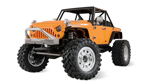 Amewi Hyper Go SC+ Scale Crawler Pro Version brushless FOC 1:12 RTR Amarillo RC teledirigido