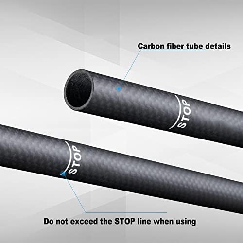 Nordic Walking Trekking Poles - with Antishock and Straight Shank Eva Canes Three Section Telescopic Ultralight Carbon Fiber for Hiking Outdoors (Size : 100 cm)