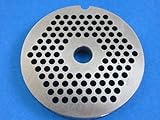 Fine Meat grinder plate for Chefs Choice Meat grinder mincer and chopper. Fits the Kitchenaid mixer.