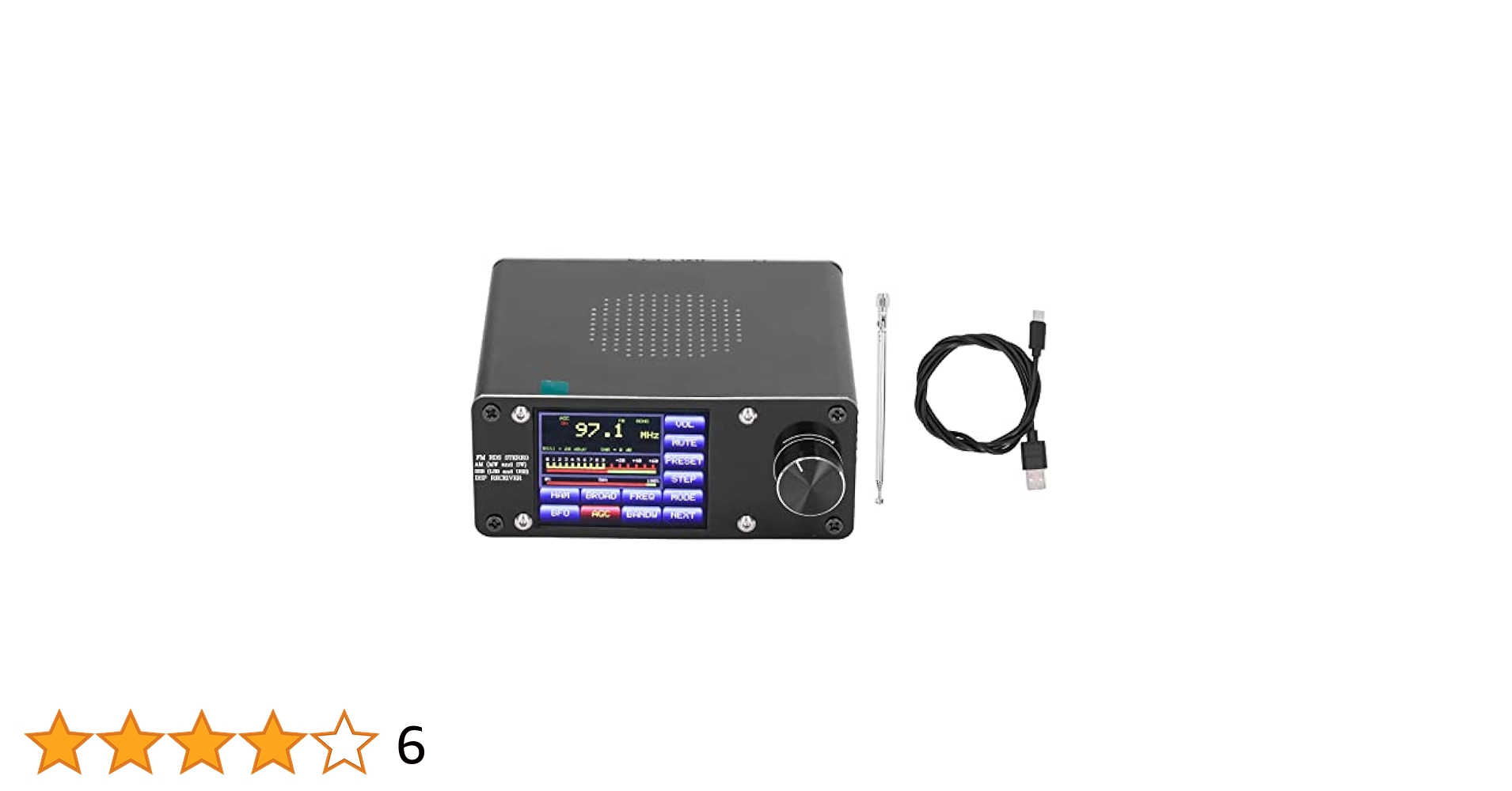 430MHz SSB／FM／CW Ham Radio SI4732 Full Band Radio Receiver Support FM AM (MW