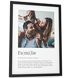 Papierschmiede® Personalisierte Geschenke Familie, 