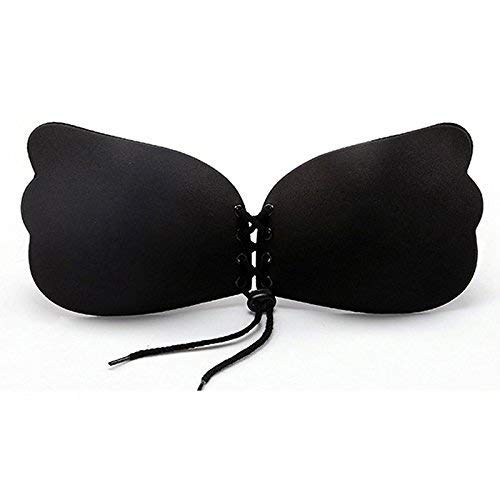 aveharlie Invisible Bra Silicone Gel Self-Adhesive Stick On Push Up Bra Strapless Women's Bra, Padded Strapless Bra (Multi-Colored : Free Size) Multicolour-picture-53