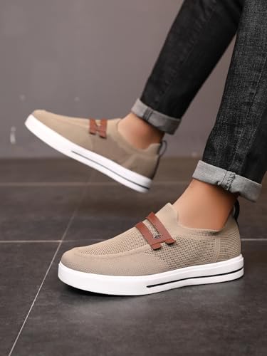 Men's Casual Shoes, with Breathable mesh Upper and Soft Sole. Sporty Men's Shoes for Wearing one After Another. Fashionable Sports Flat Shoes.3