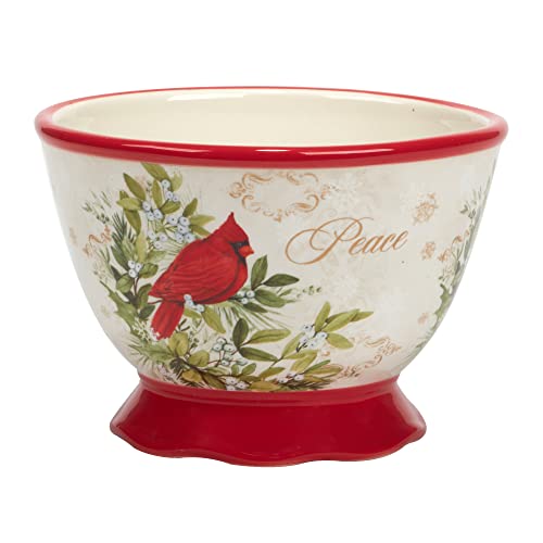 Certified International Winter's Medley 5.25" Ice Cream/Dessert Bowls, Set Of 4 #TOP4