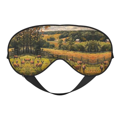 Farm with Deer vg X[v}XN iCgډB \tgACVF[hJo[ fB[X Y s Q ґzp