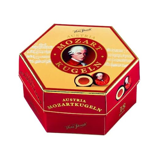 Mozart Kugeln Chocolates en una caja (297g)