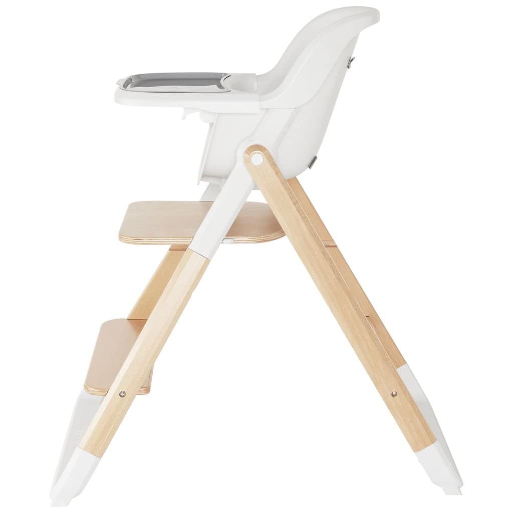 Ergobaby Evolve Silla Ergonómica + Bandeja, Accesorios para la Trona Ergobaby Evolve, Silla Ergonómica para bebés en crecimiento de 6 meses a 3 años (aprox. 15kg), Natural Wood