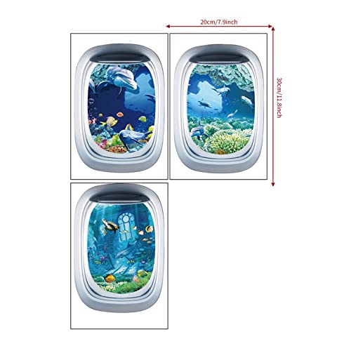 Adhesivos no deslizantes de baño 3D impermeables con relieve multicolor 4
