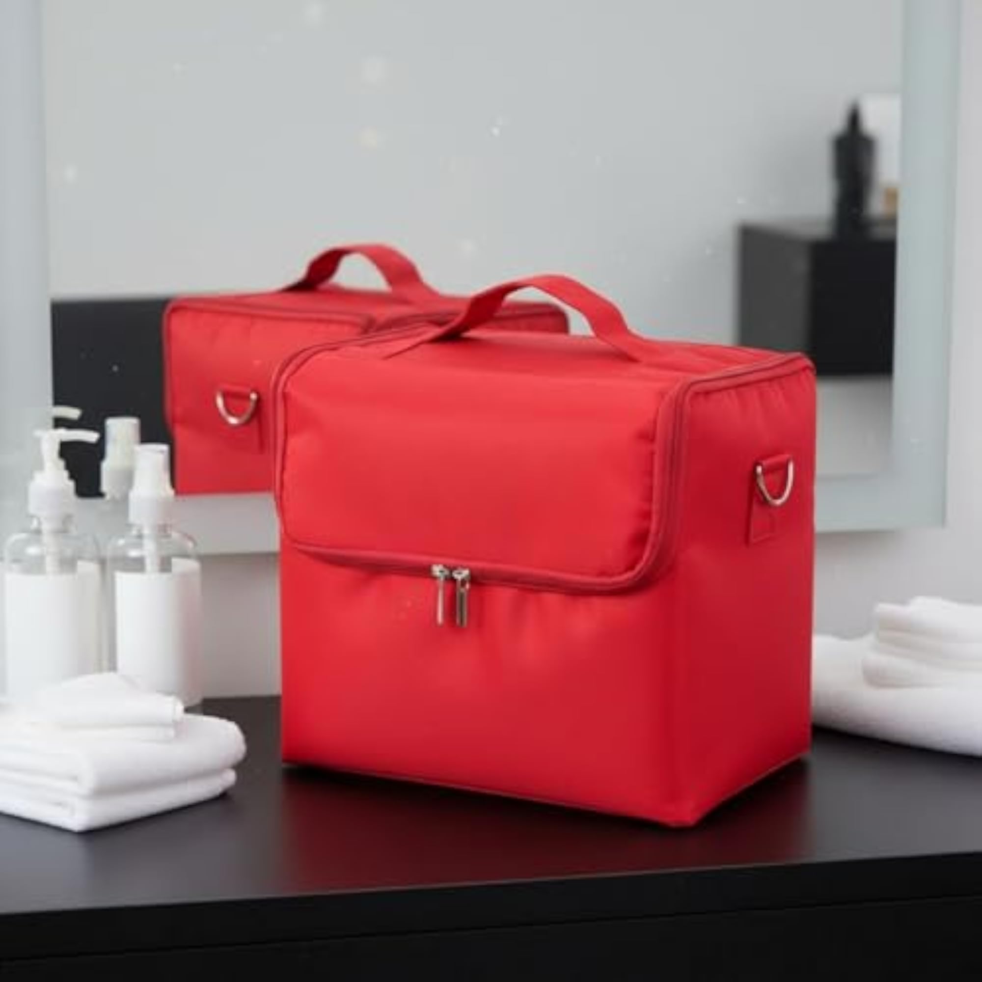 Multi-Layer Design Cosmetic Travel Bag