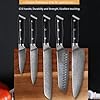 Knife-Set-Damascus-Steel-Knife-Premium-Quality-6-Piece-KnivesFull-Tang-Professional-Chef-Knife-Set-With-G10-Ergonomic-HandleVG-10-Steel-Core-67-Ply-Damascus-SteelBlade-Pattern-Design Knife Set Damascus Steel Knife Premium Quality 6-Piece Knives,Full Tang Professional Chef Knife Set With G10 Ergonomic Handle,VG-10 Steel Core 67 Ply Damascus Steel,Blade Pattern Design