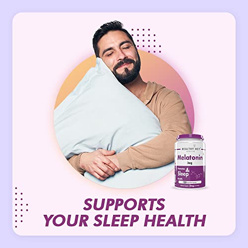 HealthyHey Nutrition Melatonin 5mg (120 Veg Capsules) — Melatonin Sleep Supplements - image 5
