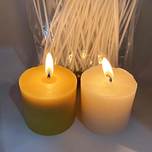 Beesworks 100 Piece Cotton Candle Wick 6" Pre-Waxed For Candle Making, Candle Diy #TOP4