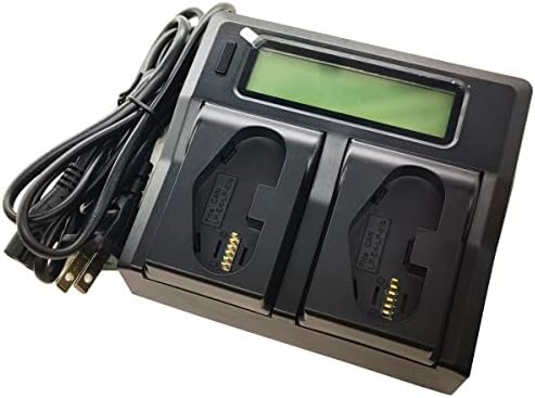 Kastar Dual LCD Fast Charger & 4400mAh Battery Kit For Canon LP-E4 / LP-E4N – Replacement For LC-E4