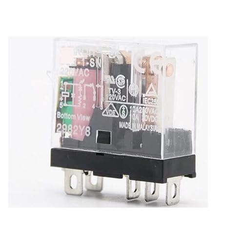 Relais de puissance miniature G2R-2-S DC6N pour circuit imprime électrique