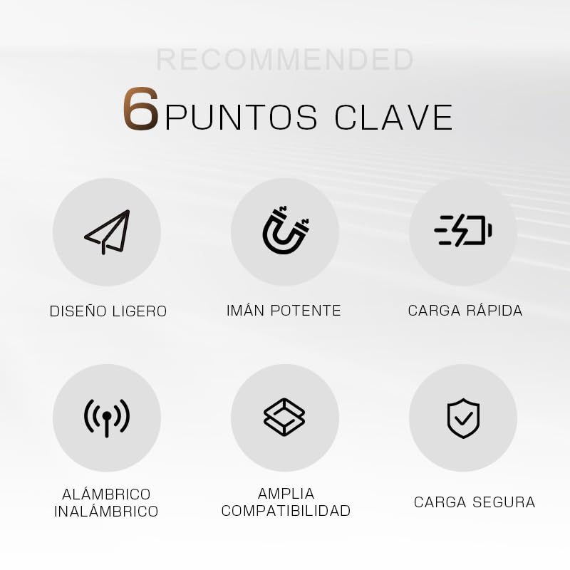 Powerbank 6800mAh con Carga inalámbrica 15W y Carga rápida 20W,Carga 2 Dispositivos por Type-C.Compatible con iOS 16/15/14/13/12 y Android,Ideal para emergencias y Viajes,Certificado PSE,Azul