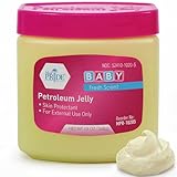 MED PRIDE Petroleum Jelly with Fresh Baby Scent, Pink, 13 oz – Skin Protectant & Moisturizing Ointment for Dry Skin, Rashes, Minor Burns, Chapped Lips & Diaper Rash