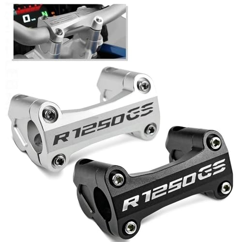 Elevadores de manillar para eliminar fatiga en moto R 1250 GS y R 1200 GS Adventure LC 2