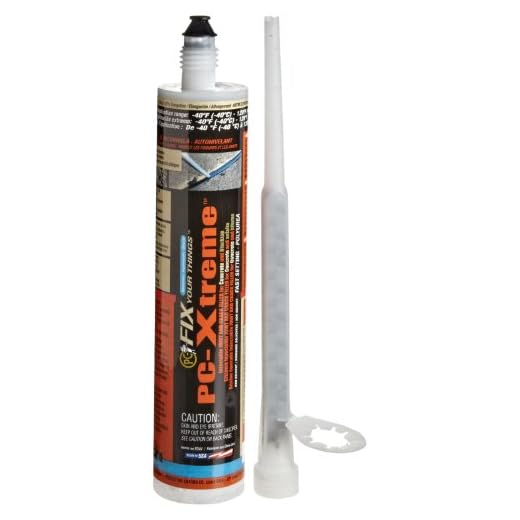 PC Products PC-Xtreme Polyurea Joint Filler, Concrete and Blacktop Sealant, 8.6oz Cartridge, Gray 92507