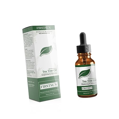 minkissy 3 Peças De Óleo Essencial De Tea Tree Para A Óleo De Tea Tree Óleo De Tea Tree Creme Para O