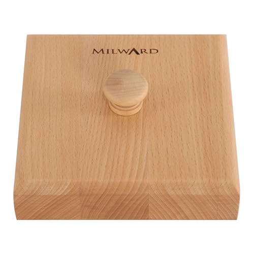 Milward Wooden Sewing Dressmaking Quilting Tailors Clapper, 2519039, Beech, 15 x 15cm - Image 2