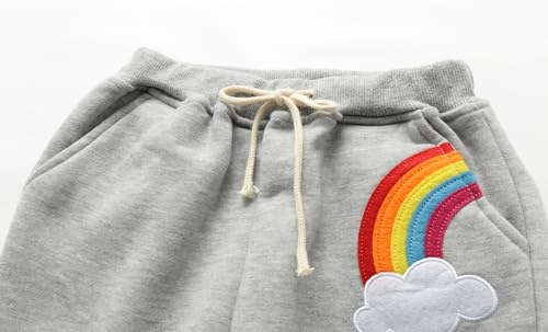 Image of Mud Kingdom Kids Fleece Jogger Pants Winter Cute Bear