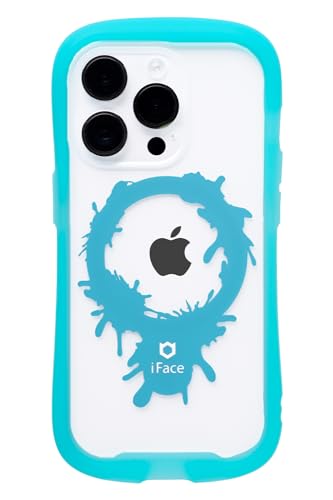 iFace Reflection Neo Magnetic iPhone 14 Pro ケース MagSafe 対応 クリア 強化ガラス (クリアブルー/ペイント)【アイフェイス アイフォン14プロ iphone14pro 用 カバー マグセーフ 耐衝撃
