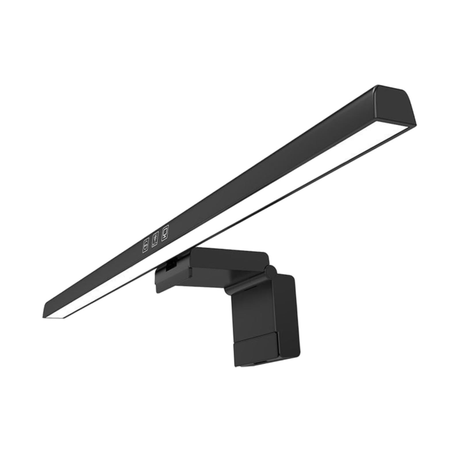 Baoblaze Computer Monitor Lamp,Reading Lamp,Eye Protection,USB Adjustable Dimmable Laptop Light Bar LED Desk Lamp for Home Office Dorm, black