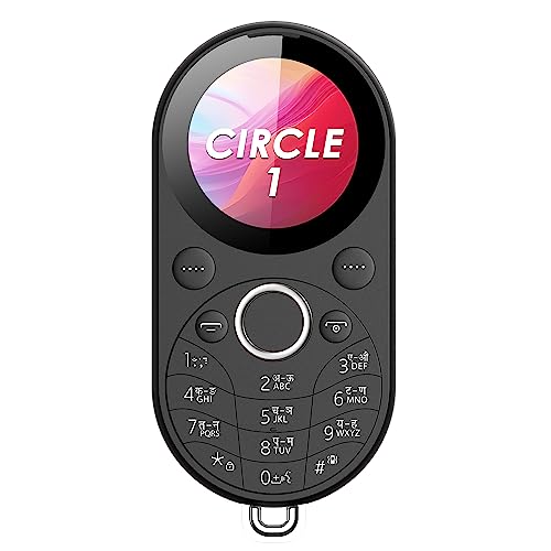 itel Circle 1 Unique Design with Round Screen Mobile Phone,500mAh Battery and 1.32 inch Display BT Call| Black 6 41noOZbmfBL