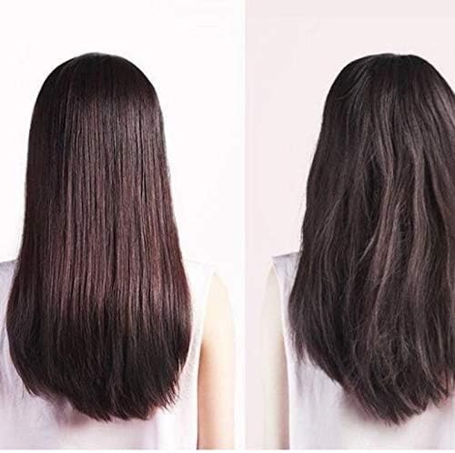 Cepillo eléctrico para el cabello, peine alisador anti-quemaduras, peine alisador caliente, alisador de cabello miniatura 4