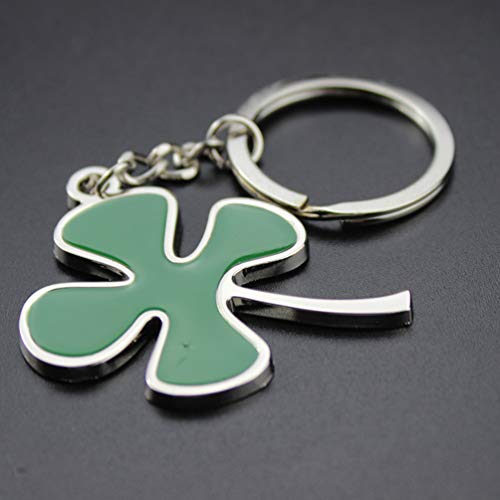 Amosfun 4Pcs St. Chaveiro Do Dia Patricks Dia Trevo Chaveiro Pingente Trevo Chaveiro Chaveiro Bolsa