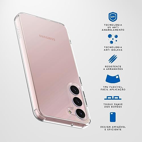 Capa Anti Impacto Slim Air Gocase Compatível com S23 (6.1) (Transparente)