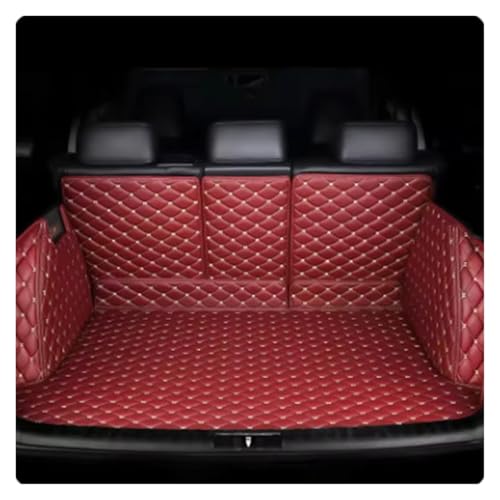 Tapis de coffre en similicuir haut de gamme pour Audi Q7 2016-2023