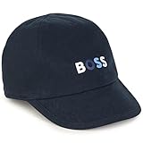  BOSS Gorra reversible de algodón BEBE MARINO 46