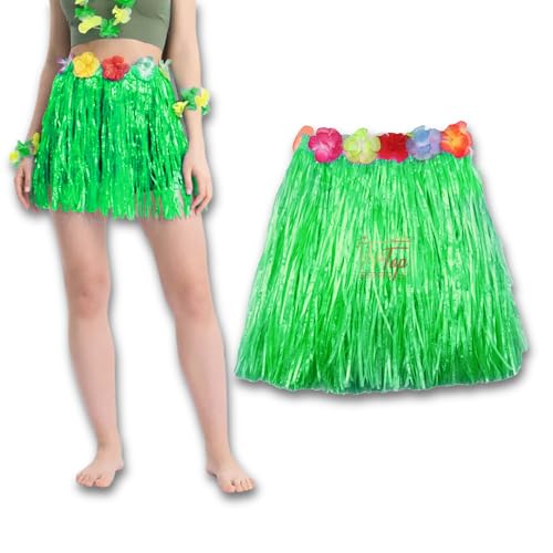 Premium Hawaiian Grass Fringe Stretchable Short Skirt Tassel Trim...