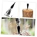 Angoily 5pcs Firewood Splitting Drill Bit High Wood Splitter Bits for Cordless Drills Versatile Tool for Efficient Log Separation for All Users