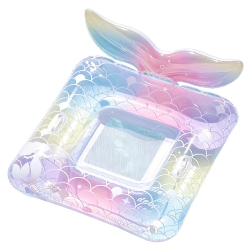 Chaise gonflable de piscine compacte 37,4 x 33,46 po pour l'été