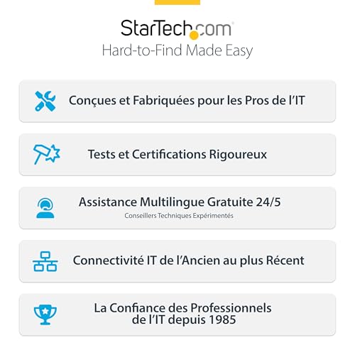 Câble USB-C vers RJ9 StarTech.com pour le télétravail et la softphonie
