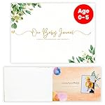 Baby-Record-Book-Baby-Memory-Book-Journal-A-Premium-Milestone-Album-for-0-5-Year-Baby-GirlBoy-98-Pages-Best-Gift-for-Pregnancy-Shower-Party-New-Born-New-Parents-with-Pocket