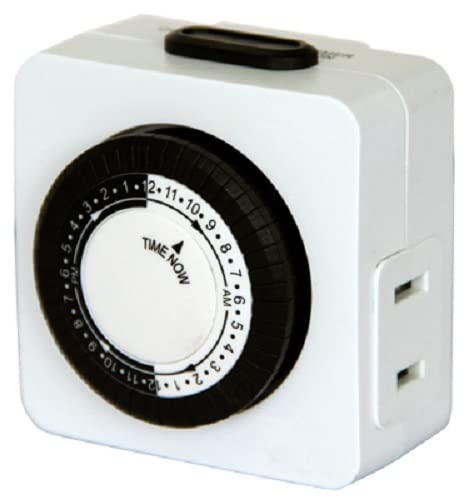 Indoor Plug in Electrical Mechanical Timer - Pack of (6)